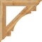 Ekena Millwork Merced Traditional Rough Sawn Bracket, Western Red Cedar, 6"W x 44"D x 44"H BKT06X44X44MRC01RWR - alternate 2